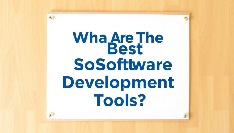 what are the best software development tools