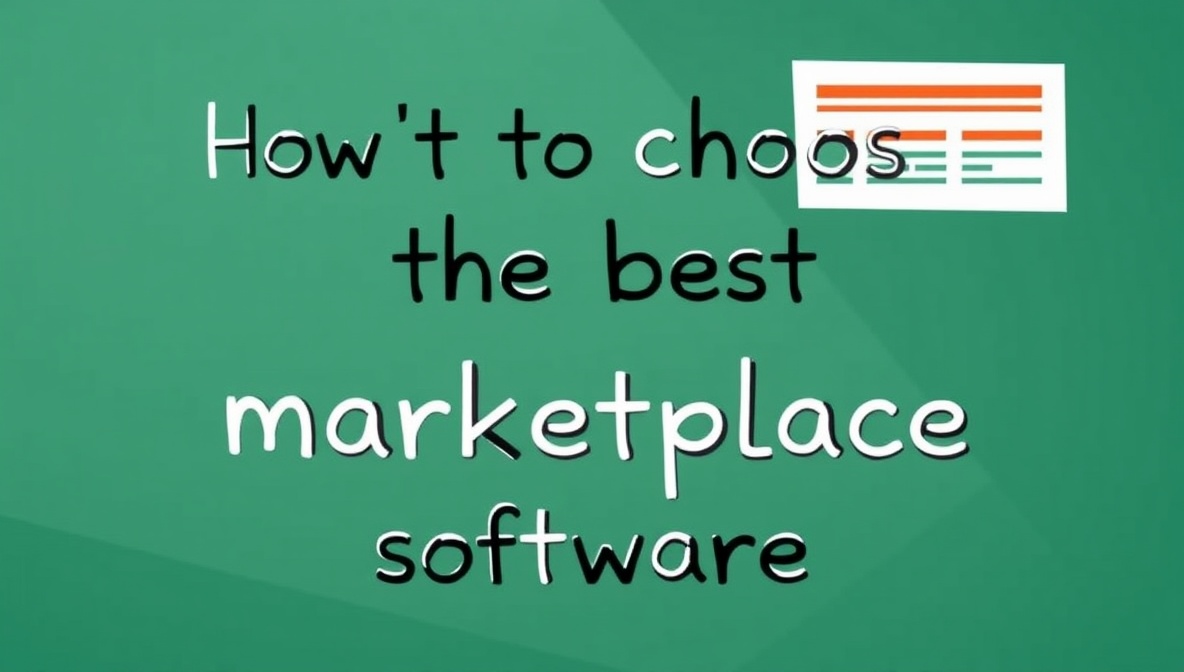 how to choose the best marketplace software
