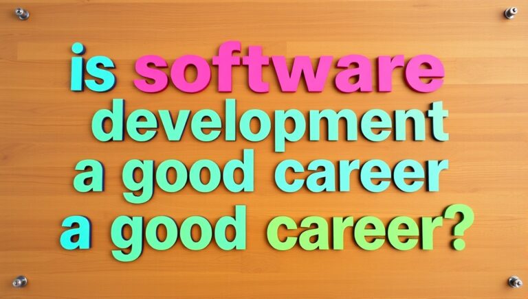 is software development a good career