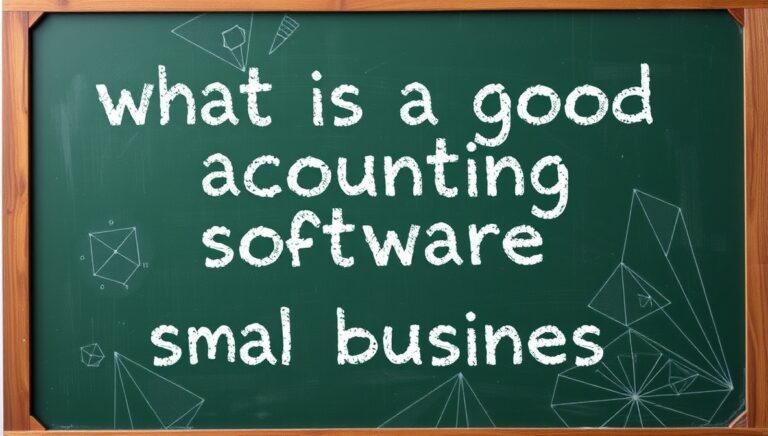 what is a good accounting software for small business