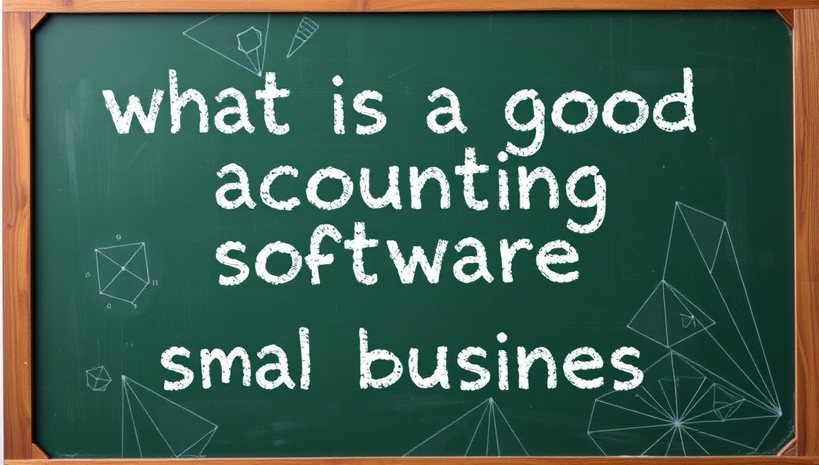 what is a good accounting software for small business