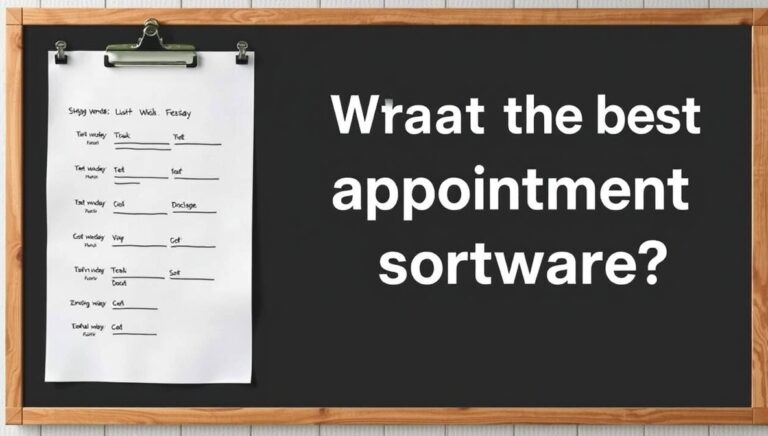 what is the best appointment scheduling software