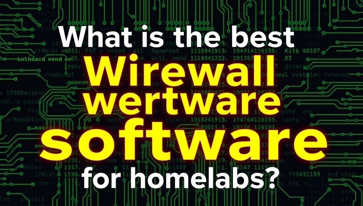 what is the best firewall software for homelabs?