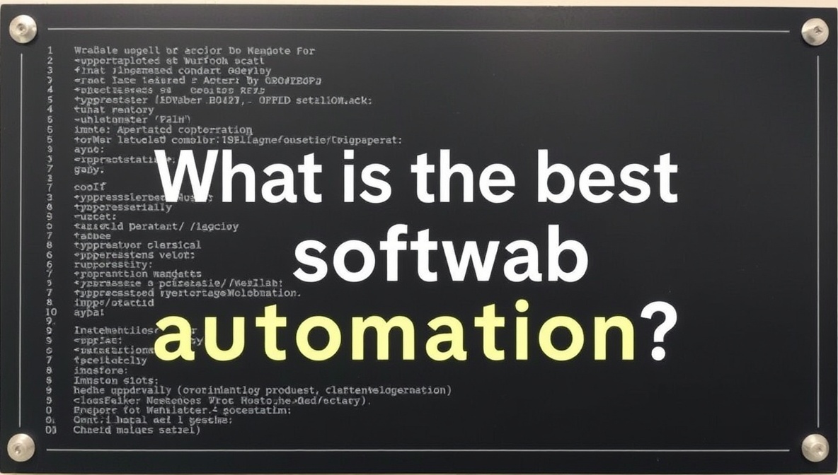what is the best software for homelab automation